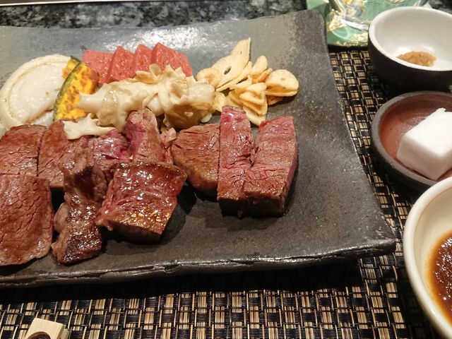 絶品の近江牛ステーキ_れすとらん松喜屋