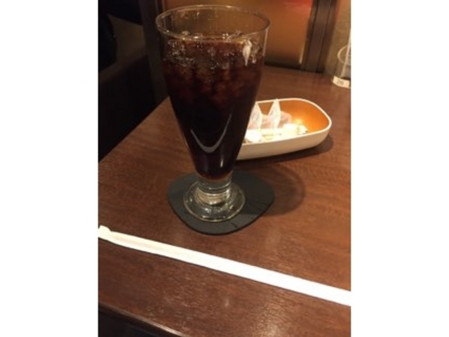 アイスコーヒーです。_カフェ・ミヤマ 中野ブロードウェイ店