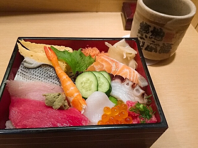 ちらし重_築地日本海 豊洲シエルタワー店