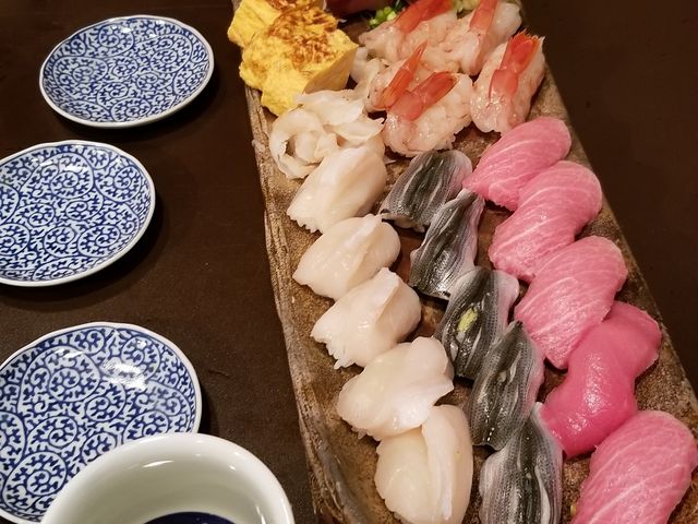 〆の握り_居酒屋新井田川の近く
