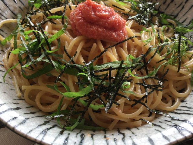 明太子パスタ_フォーシーズン カフェ