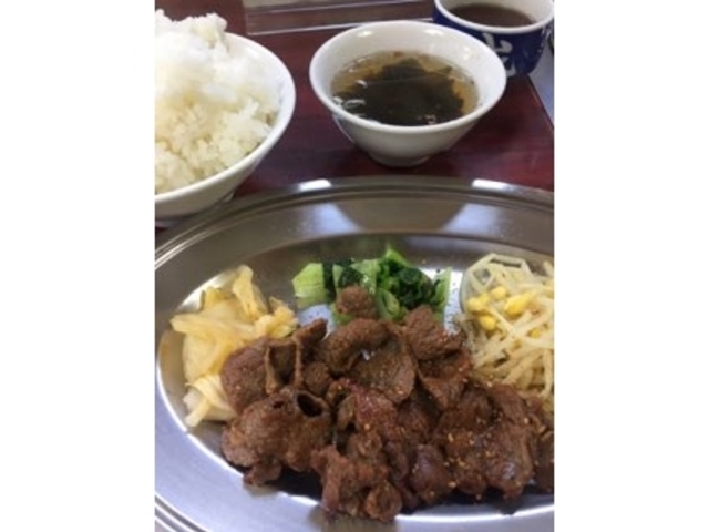 焼肉定食です。_京城園