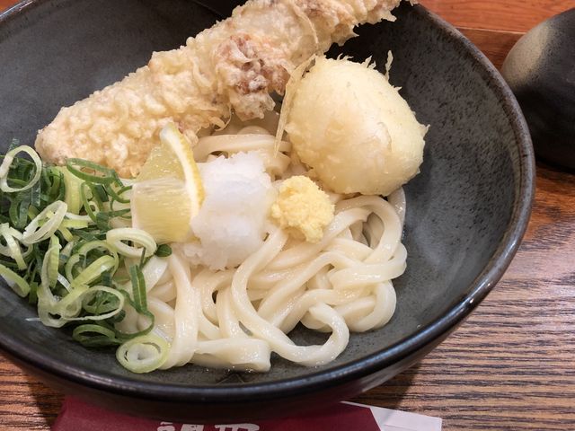 ちくたま天ぶっかけ_さぬきうどん讃也