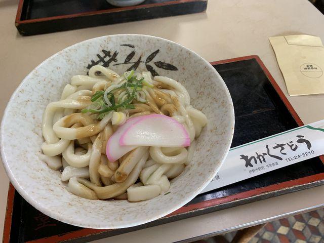 モチモチ麺!税抜き500円でした_若草堂