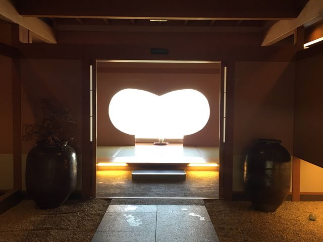 玄関から_稲取温泉 石花海
