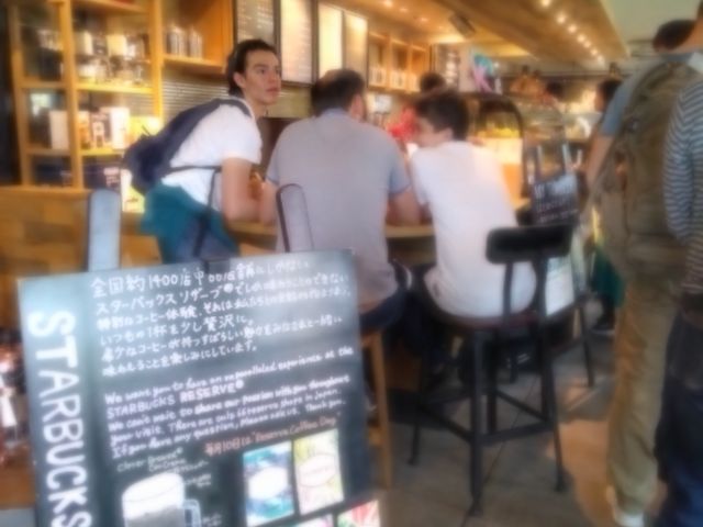 まるで雰囲気は海外です。_スターバックス・コーヒー 京都三条大橋店