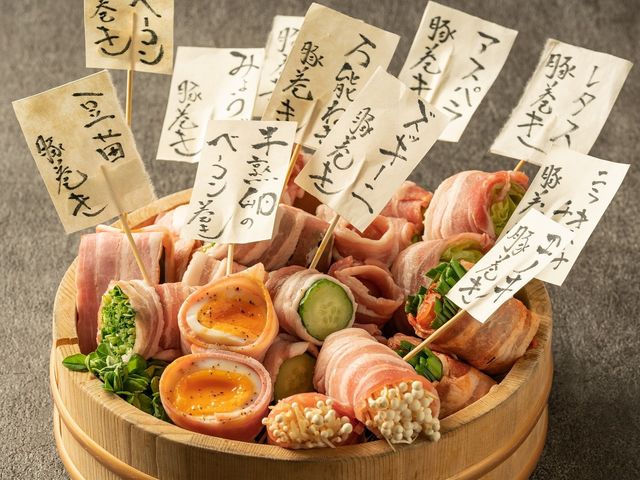 肉巻き串_居酒屋 きのした 新潟駅前店