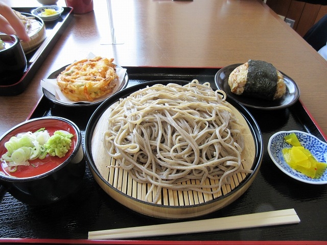 手打そばかき揚げ_かもしか茶屋