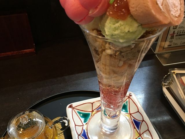 お目当ての加賀パフェ_ふるさと本店