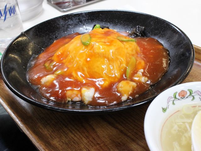 天津飯_餃子の王将 狸小路5丁目店
