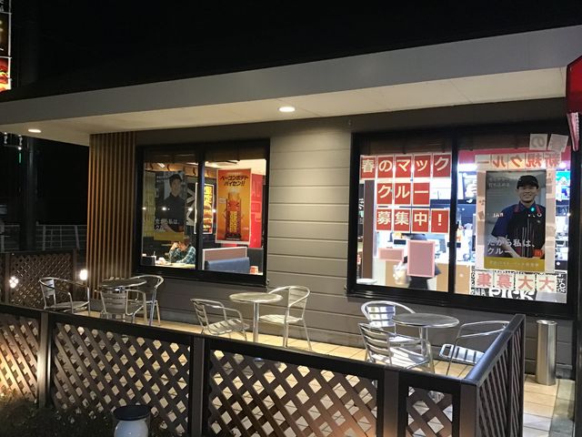 テラス席も_マクドナルド294下館一本松店