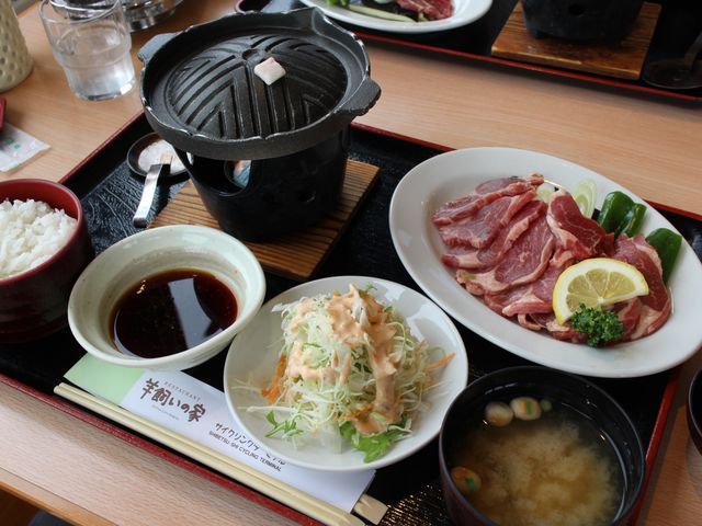 ラム焼肉定食_羊飼いの家