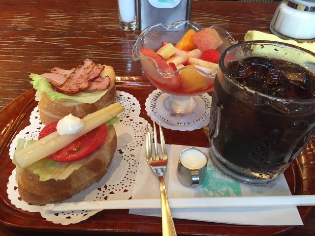 フルーツセット八百五十円_神戸にしむら珈琲店 中山手本店