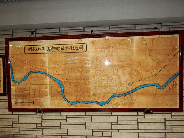 昭和6年山中町旧市街地図_一般社団法人山中温泉観光協会