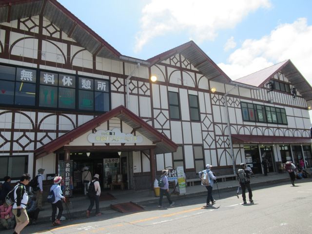 畳平駐車場のの建物_畳平
