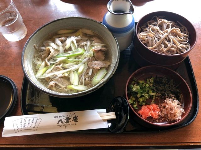 あたたかいお蕎麦もおいしかったです!_八雲庵