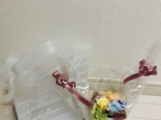 ラッピングしてくださいました。_TiARA STYLE