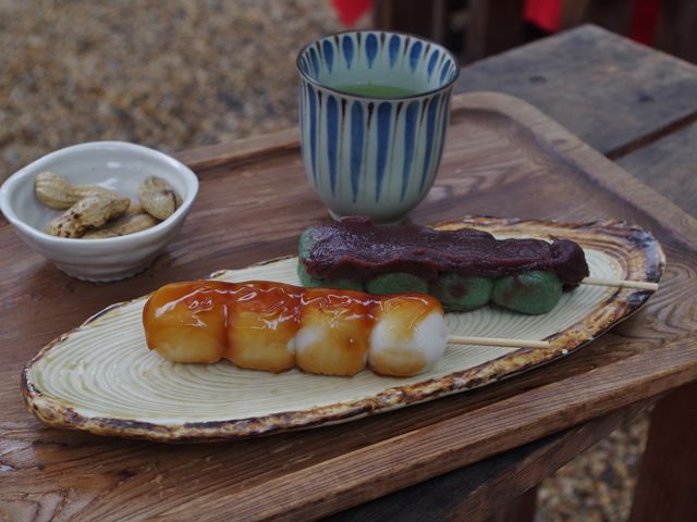 いのはな団子は食べごたえ十分。_いのはな亭