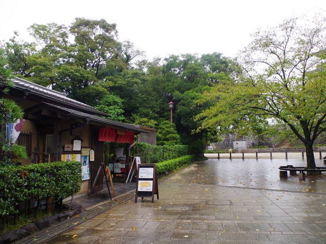 お城のそばで茶店って感じで雰囲気いいです。_いのはな亭
