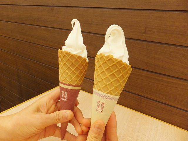 大山のジャージー牛乳ソフト_龍野西サービスエリア(上り線)
