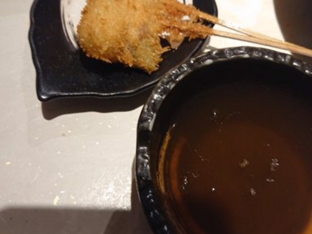 お出汁でいただく串揚げ_ぎん庵