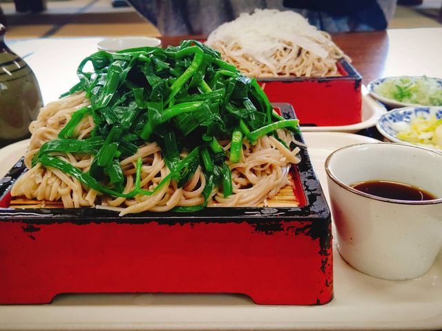 ニラそば大盛り_宮入そば