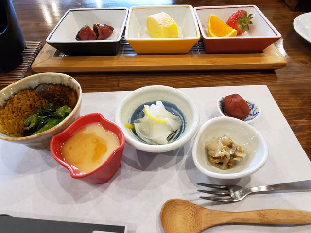やどや・朝食_湯布院やわらぎの郷 やどや
