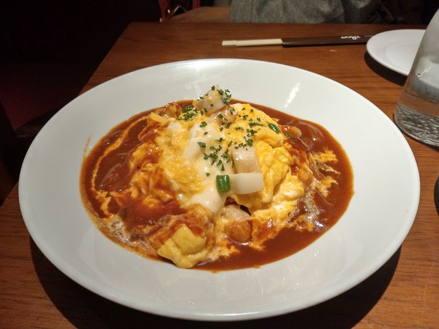 オムライス_阪急うめだ本店 グリルキャピタル東洋亭