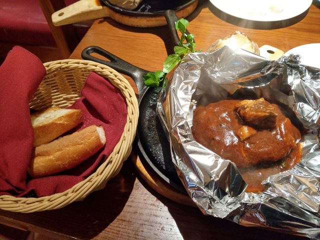ハンバーグ_阪急うめだ本店 グリルキャピタル東洋亭