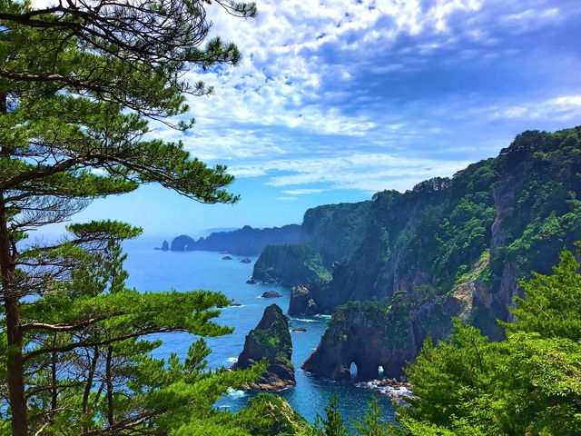 第二展望台から_北山崎