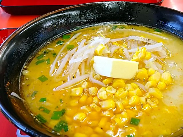 くるまやの塩バターコーンらーめん。味噌もいいけど塩もなかなかイケてます!_くるまやラーメン 千葉八街店