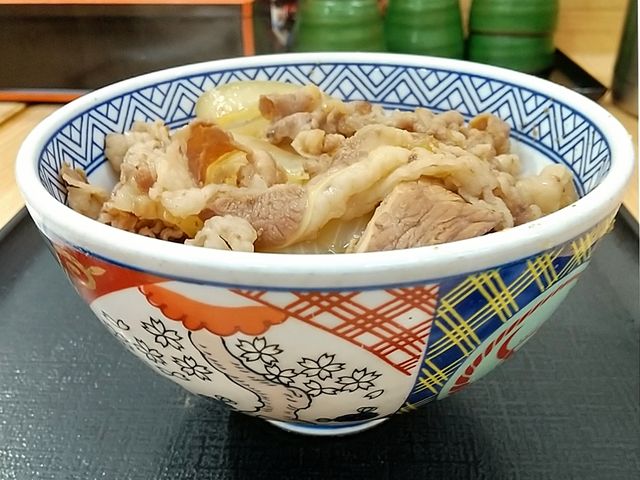 全国共通のB級グルメ。牛丼て美味しいですよねー。_吉野家栃木大町店