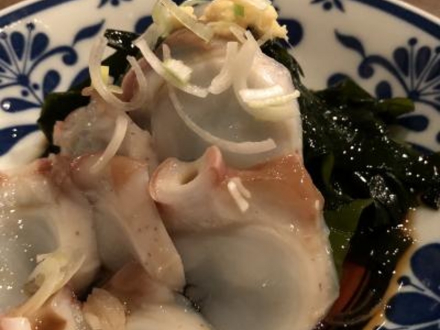 タコとわかめ_ゆ家 菜園本舗