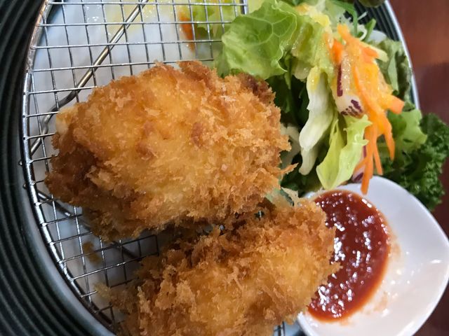 カニクリームコロッケ
トマトソース_シーフードレストラン メヒコ 北茨城店