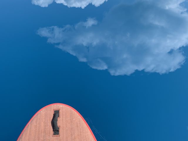 湖面が空みたい!_sup&yogale'a