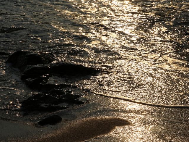 季節外れ。_蒲井海岸