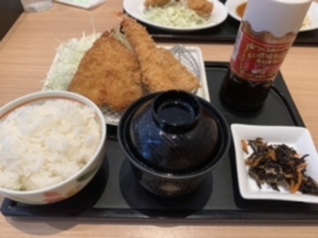 ミックスフライ定食_デニーズ南砂店