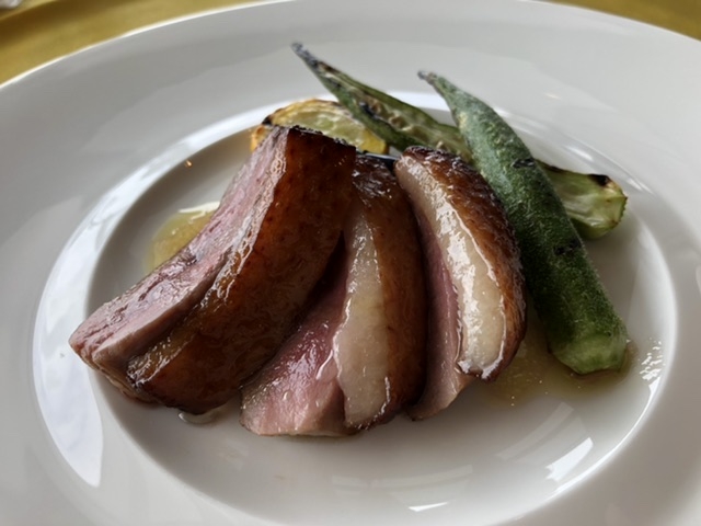 鴨胸肉のロースト_リストランテ ラ ラナリータ 吾妻橋店