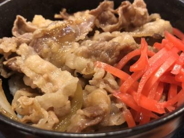 ミニ牛丼_酒場 戸隠