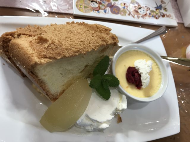 体験の後のケーキとても大きくて、とても美味しかったです♪_アトリエ cafe chiffon