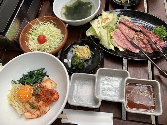 ビビンバランチでお腹いっぱいに_焼肉 火焼PWO