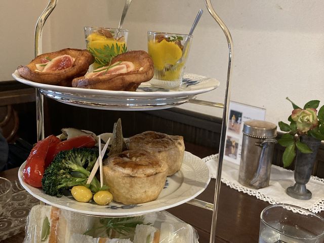 野菜も豊富なアフタヌーンティーセット(2名分)_ジゅんべりー