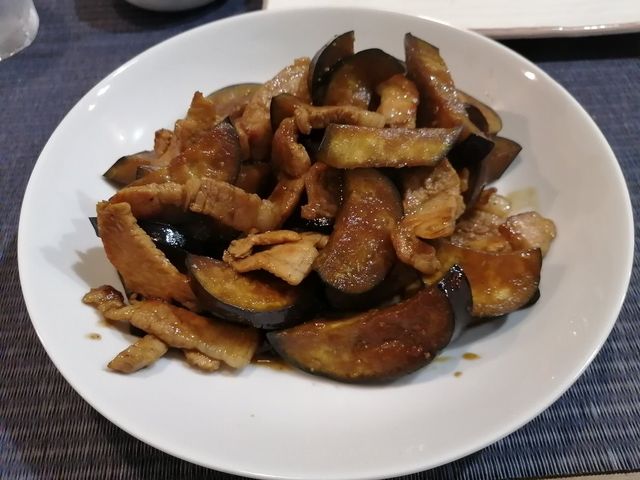 ナスと豚肉のみそ炒め_和風レストラン 田園