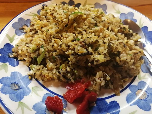 ピリ辛高菜チャーハン_金太郎