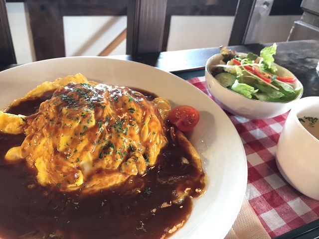 オムライス_カフェ蔵