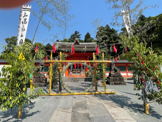 茅の輪_高良山