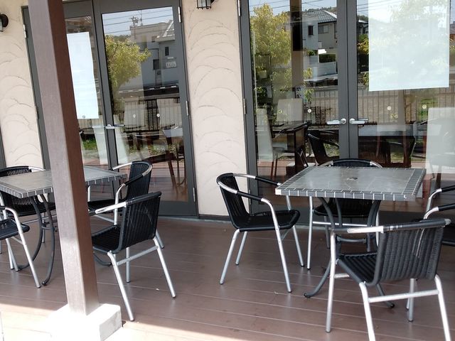 テラス席もあります_雅正庵 千代田本店
