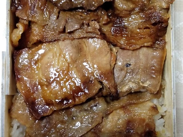 あみ焼き弁当全部のせ・980円_静岡弁当