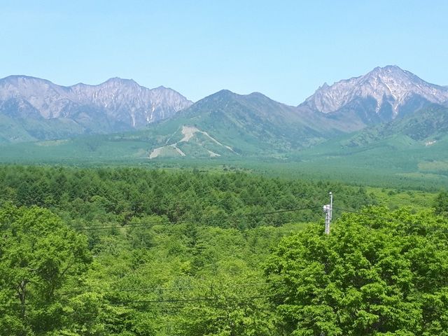 素晴らしい見晴らしです_八ヶ岳グレイスホテル