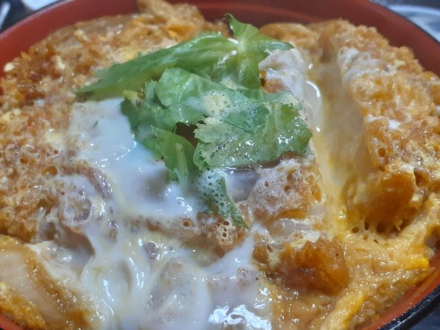 かつ丼を注文しました_魚万